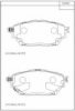 ASIMCO KD4002 Brake Pad Set, disc brake